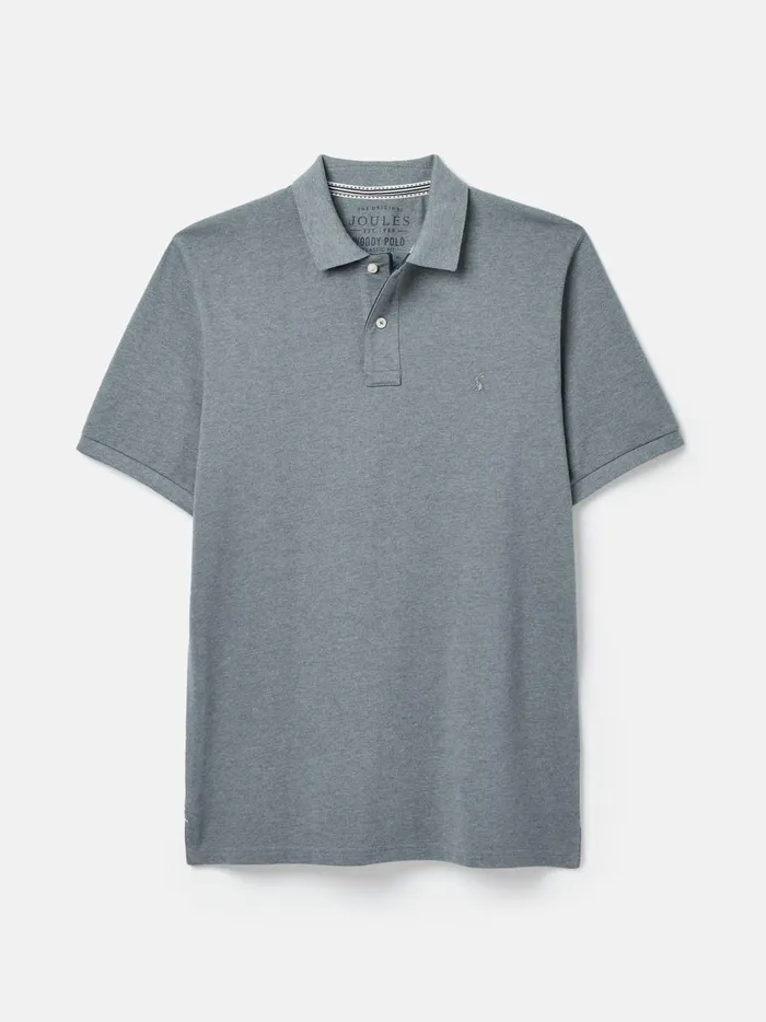 Joules Tops and Tshirts Men Grey Cotton Polo Shirt