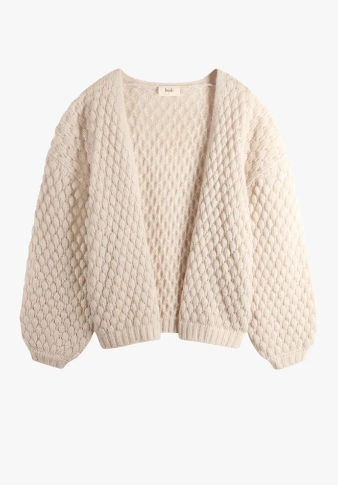 Jumpers and Cardigans Women Hush Mischa Textured Cardigan Moonshine