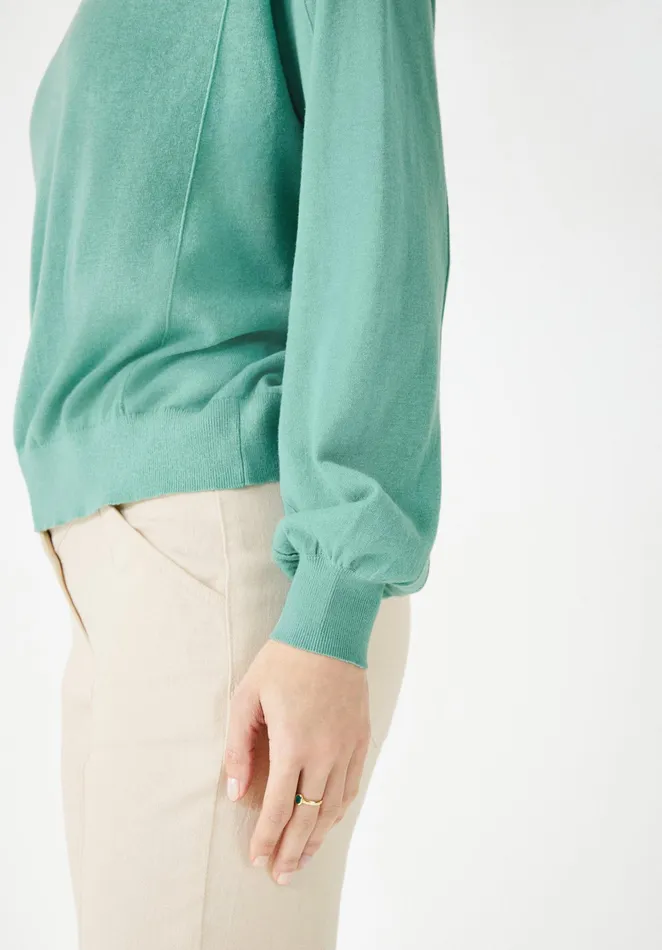 Jumpers and Cardigans Women Hush Saffi LinenBlend Jumper Soft Green