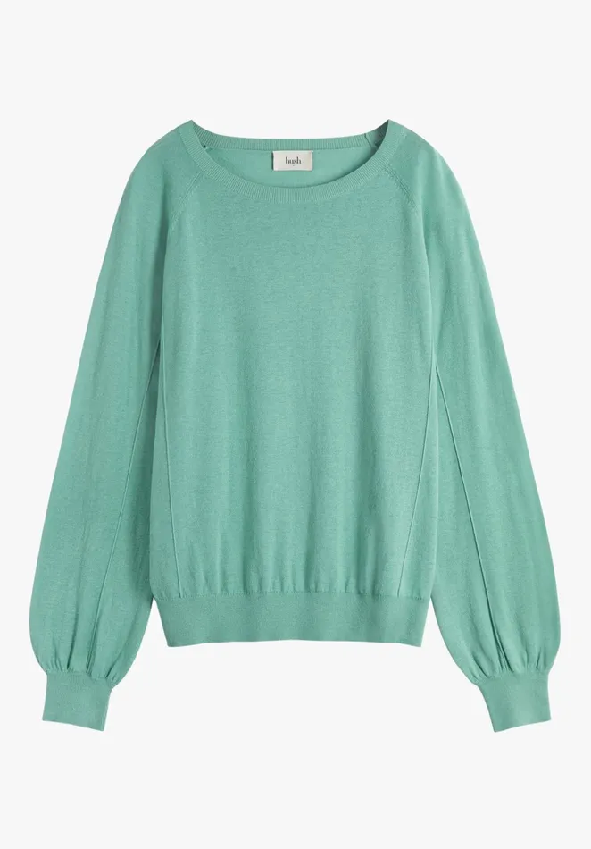 Jumpers and Cardigans Women Hush Saffi LinenBlend Jumper Soft Green