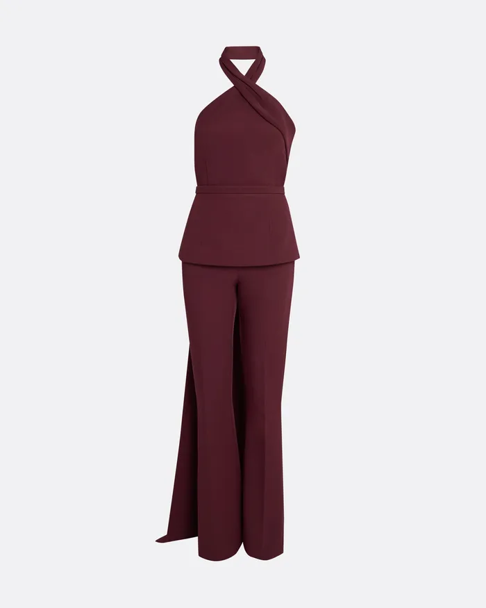Jumpsuits Izmir Wine Jumpsuit Wine Safiyaa Women