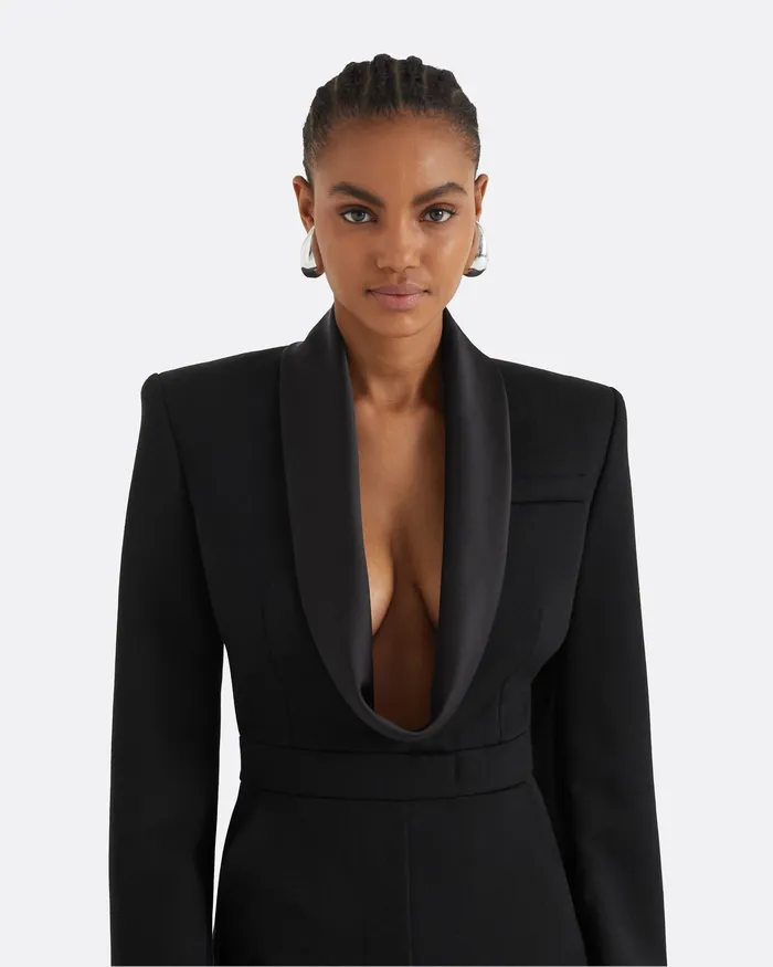 Jumpsuits Safiyaa Women Tansy Black Jumpsuit Black