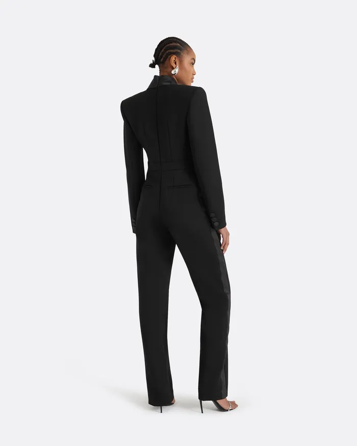 Jumpsuits Safiyaa Women Tansy Black Jumpsuit Black