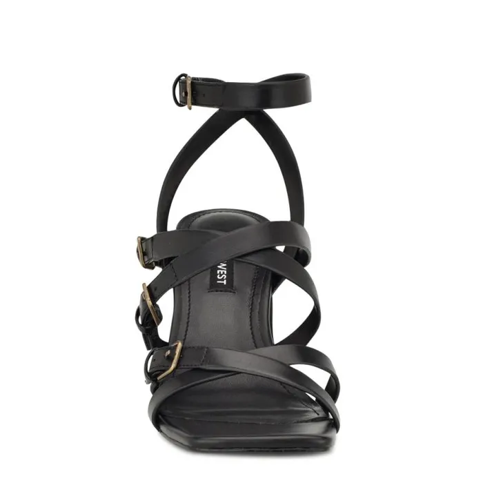 Karrly Ankle Strap Heeled Sandals Black Women Nine West Sandals Karrly Ankle Strap Heeled Sandals Black Women Nine West Sandals
