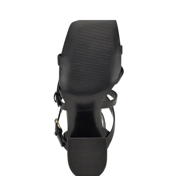 Karrly Ankle Strap Heeled Sandals Black Women Nine West Sandals Karrly Ankle Strap Heeled Sandals Black Women Nine West Sandals