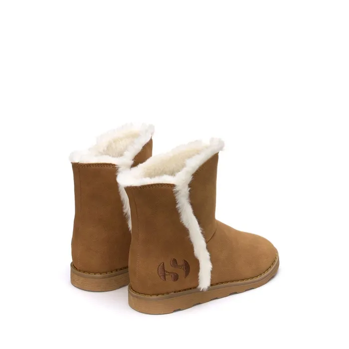 Kids Boots Girl 4033 KIDS SYNTHETIC MATERIAL Boot BROWN BRONZE Superga Ankle Boots