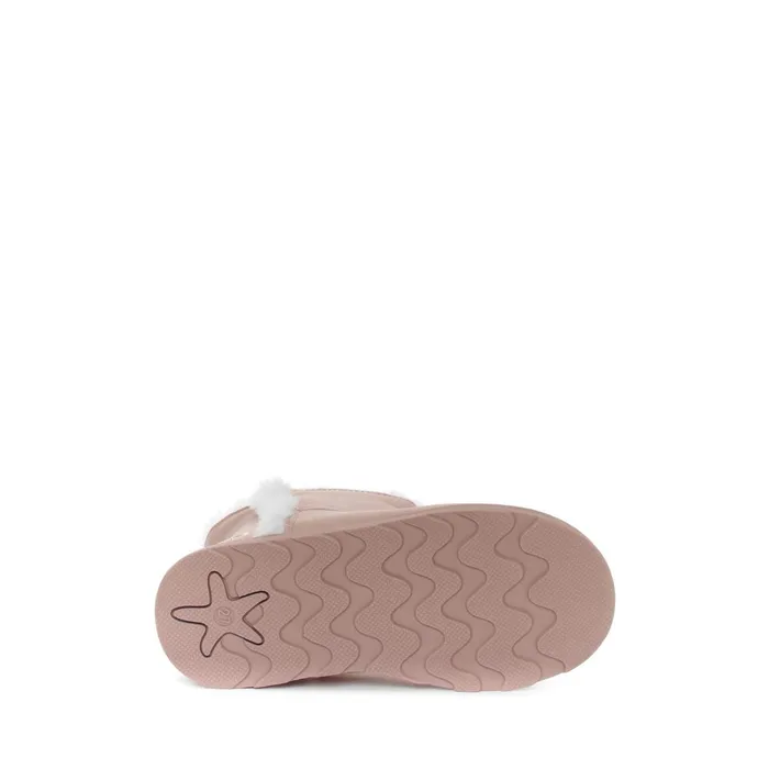 Kids Boots Girl 4033 KIDS SYNTHETIC MATERIAL Boot PINK ALMOND Superga Ankle Boots