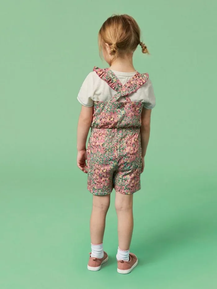 Kids DRESSES and SKIRTS White Stuff Ava Printed Playsuit Pink Multi Kids DRESSES and SKIRTS White Stuff Ava Printed Playsuit Pink Multi