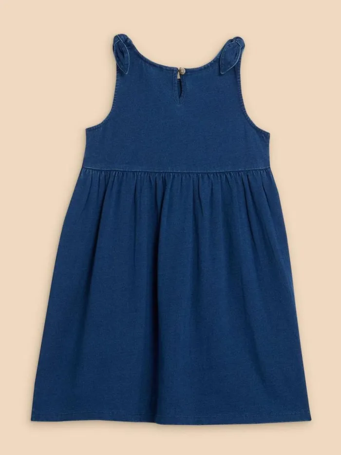 Kids DRESSES and SKIRTS White Stuff Tie Shoulder Jersey Dress Dark Navy Kids DRESSES and SKIRTS White Stuff Tie Shoulder Jersey Dress Dark Navy