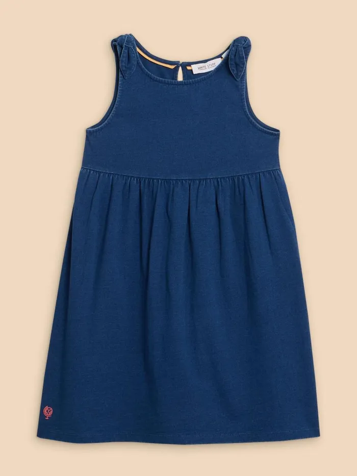 Kids DRESSES and SKIRTS White Stuff Tie Shoulder Jersey Dress Dark Navy Kids DRESSES and SKIRTS White Stuff Tie Shoulder Jersey Dress Dark Navy