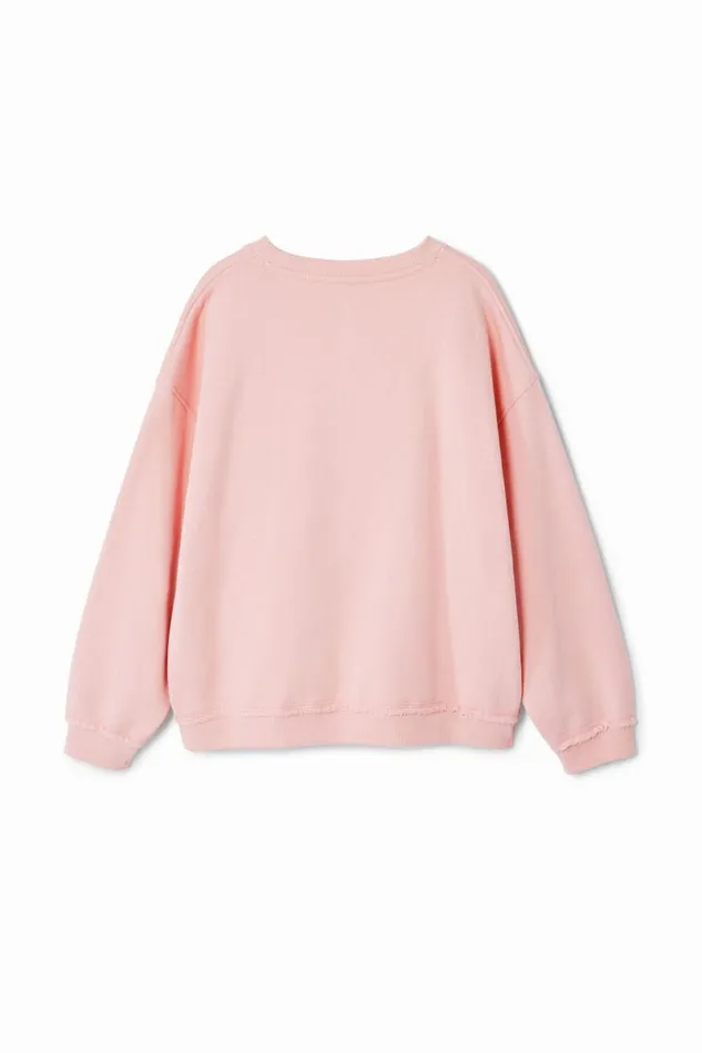 Kids Jumpers And Sweatshirts Desigual Desigual Heart Sweatshirt