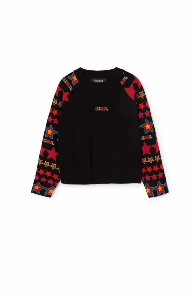 Kids Jumpers And Sweatshirts Desigual Desigual Stars Sweatshirt