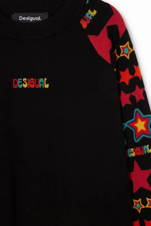 Kids Jumpers And Sweatshirts Desigual Desigual Stars Sweatshirt