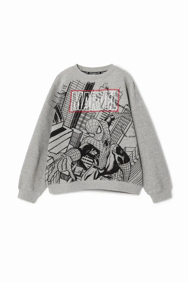 Kids Jumpers And Sweatshirts Desigual Marvel Striped Sweatshirt