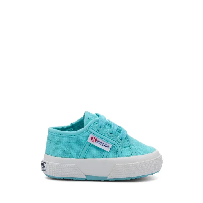 Kids Kid Unisex 2750 BABY CLASSIC Sneaker AZURE TURQUOISEFAVORIO Superga Baby Steps
