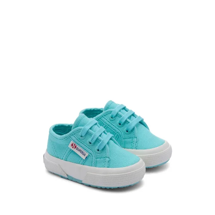 Kids Kid Unisex 2750 BABY CLASSIC Sneaker AZURE TURQUOISEFAVORIO Superga Baby Steps