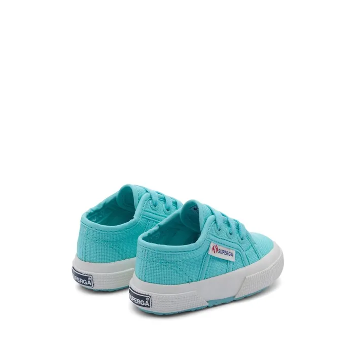 Kids Kid Unisex 2750 BABY CLASSIC Sneaker AZURE TURQUOISEFAVORIO Superga Baby Steps