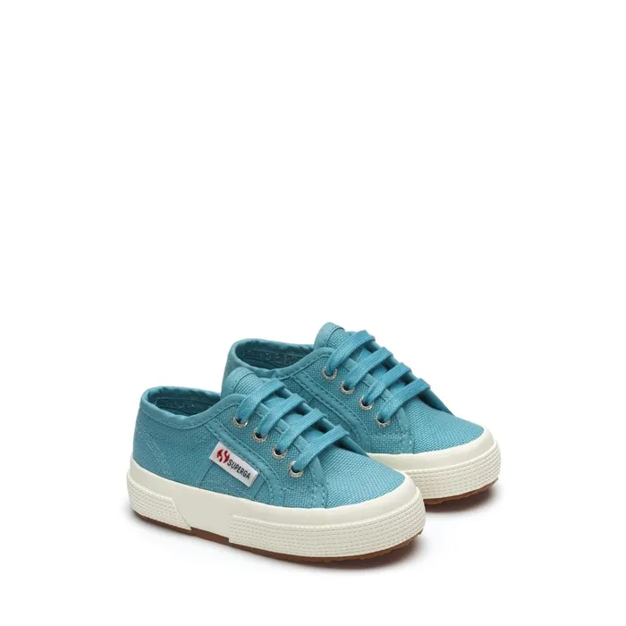 Kids Kid Unisex 2750JCOT CLASSIC Sneaker BLUE LT DUSTYFAVORIO Superga Low Cut