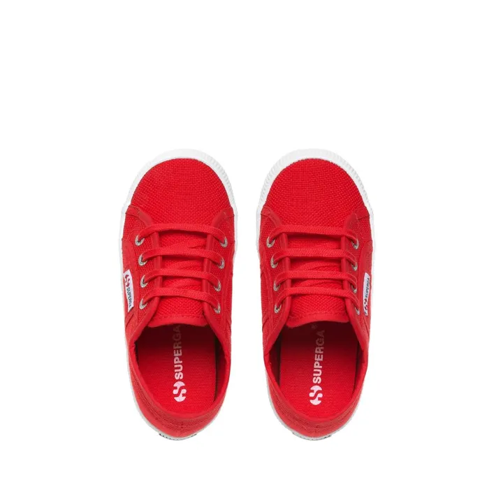 Kids Kid Unisex 2750 KIDS EASYLITE Sneaker REDWHITE Superga Low Cut