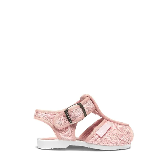 Kids Sandals Girl 1200macramej Sandal PINK BLUSHFAVORIO Superga Baby Steps