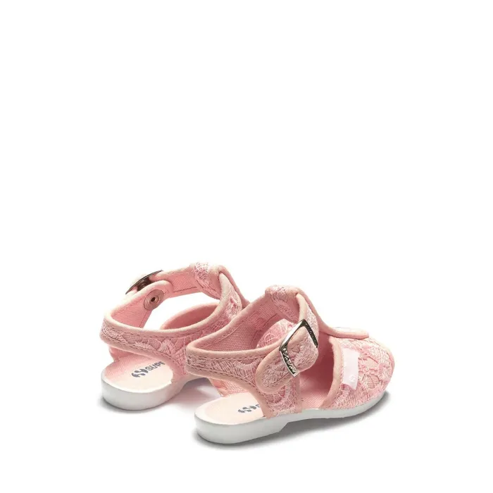 Kids Sandals Girl 1200macramej Sandal PINK BLUSHFAVORIO Superga Baby Steps