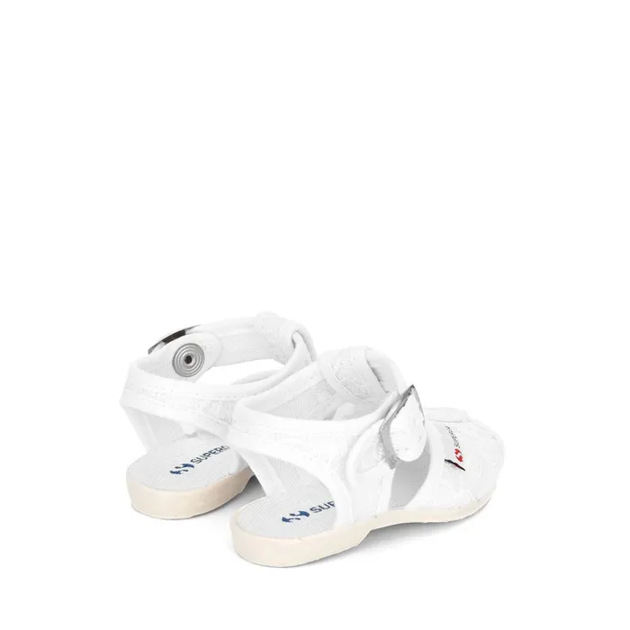Kids Sandals Girl 1200macramej Sandal WHITE Superga Sandals