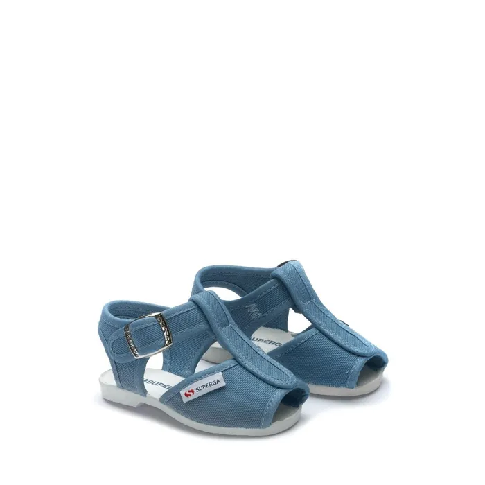 Kids Sandals Kid Unisex 1200COTJ Sandal BLUE LT CYANEUSFAVORIO Superga Newborns