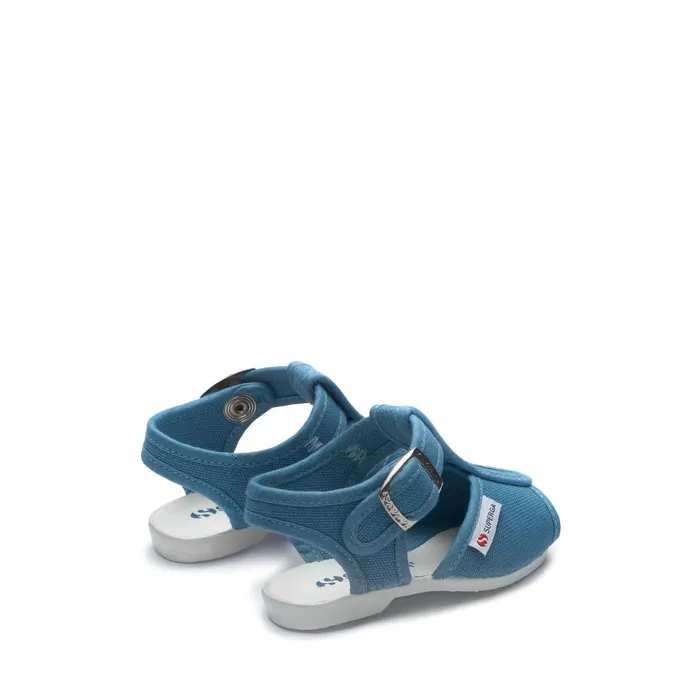 Kids Sandals Kid Unisex 1200COTJ Sandal BLUE LT CYANEUSFAVORIO Superga Newborns