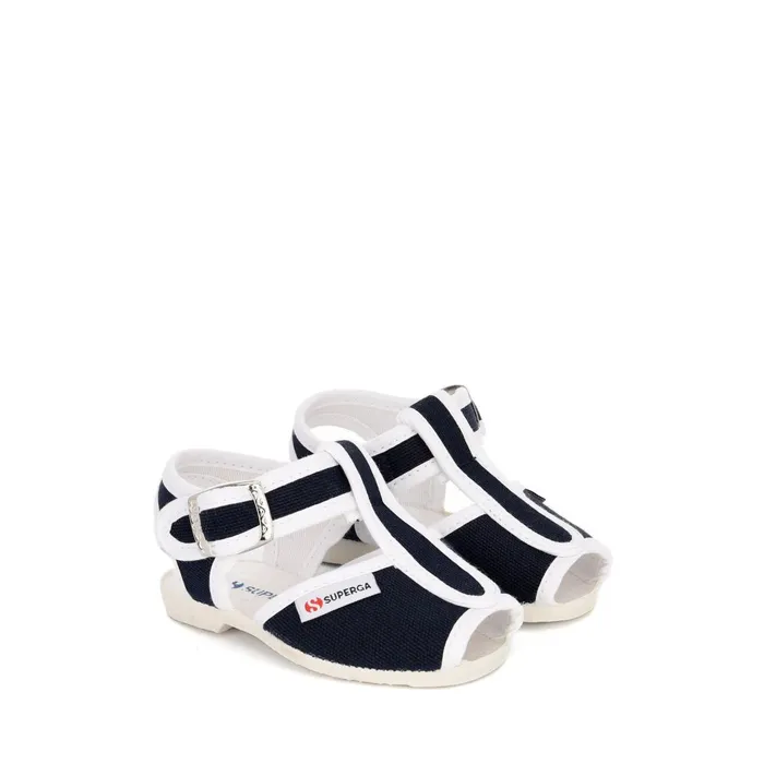 Kids Sandals Kid Unisex 1200COTJ Sandal NAVY Superga Newborns