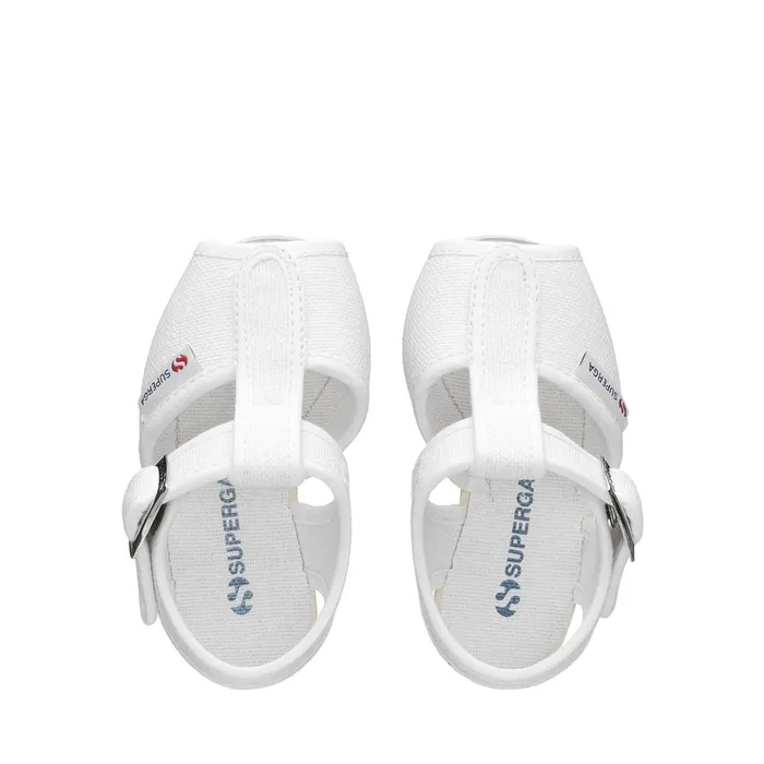 Kids Sandals Kid Unisex 1200COTJ Sandal WHITE Superga Baby Steps