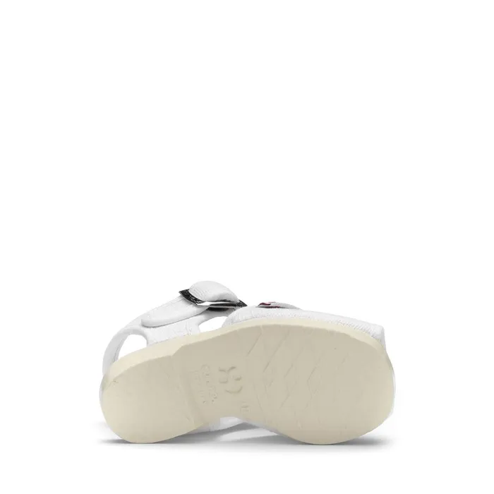 Kids Sandals Kid Unisex 1200COTJ Sandal WHITE Superga Sandals