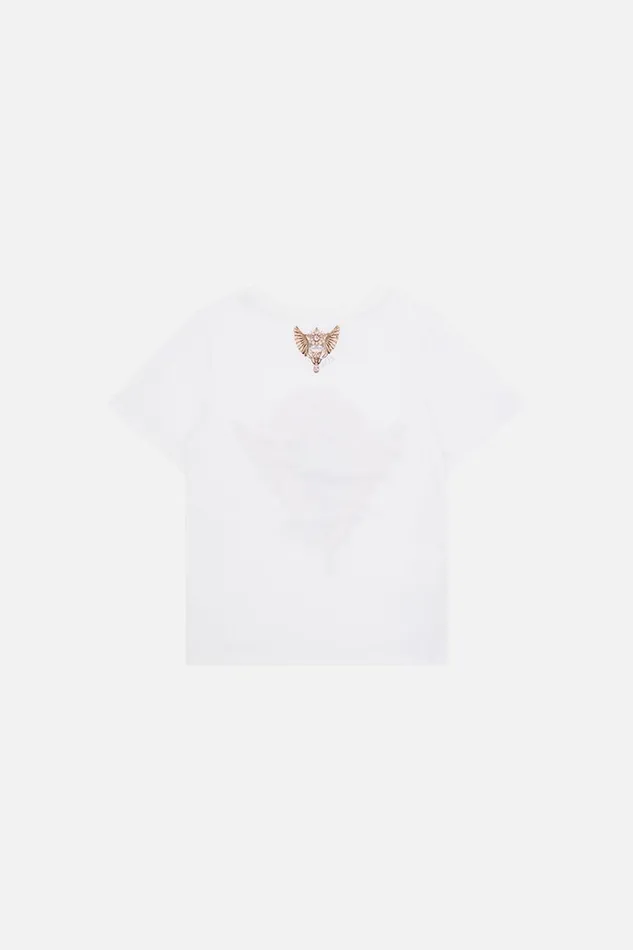 KIDS SHORT SLEEVE TEE 410 ADORNED IN ANTIQUITY Adorned In Antiquity Kids Camilla Girls