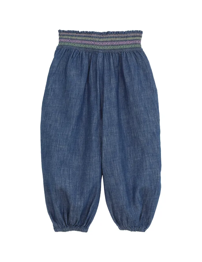 Kids Zimmermann Denim Tallow Denim Pant Blue Lagoon