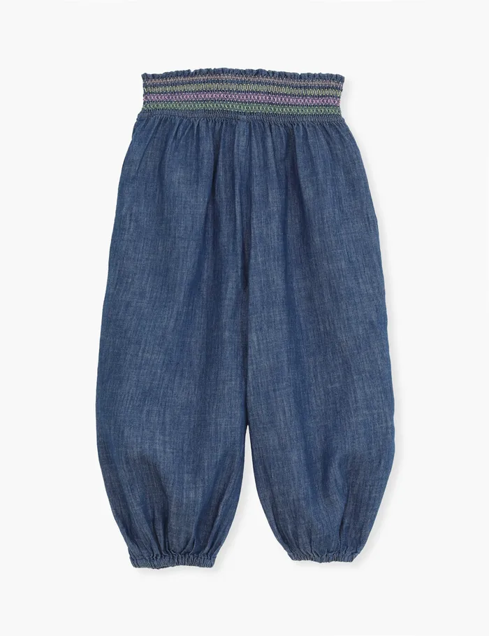 Kids Zimmermann Denim Tallow Denim Pant Blue Lagoon