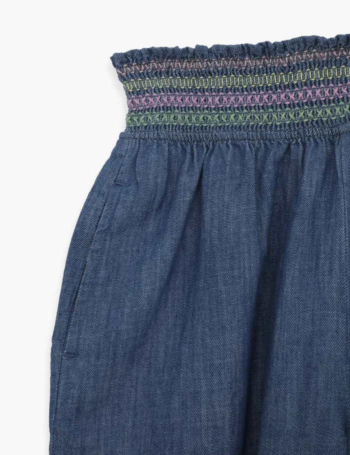Kids Zimmermann Denim Tallow Denim Pant Blue Lagoon