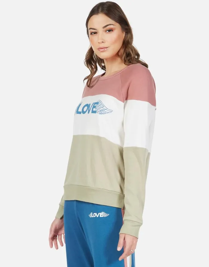 Kiernan Love Wings Elmmilkash Rose Women Lauren Moshi Long Sleeve