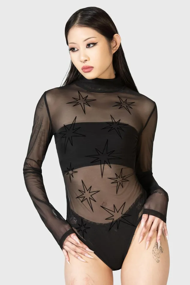 Killstar Bodysuits Women Mercury Of Celestial Bodysuit
