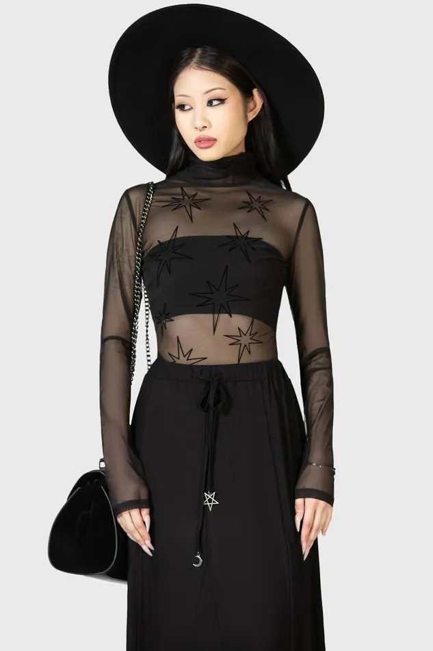 Killstar Bodysuits Women Mercury Of Celestial Bodysuit