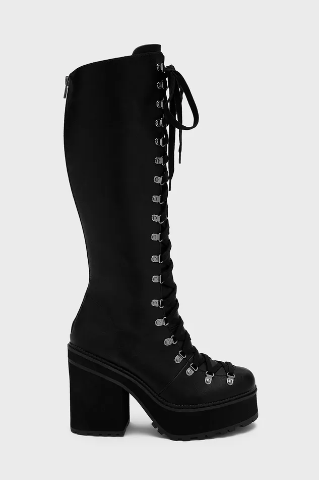 Killstar Boots Women Bloodletting KneeHigh Boots