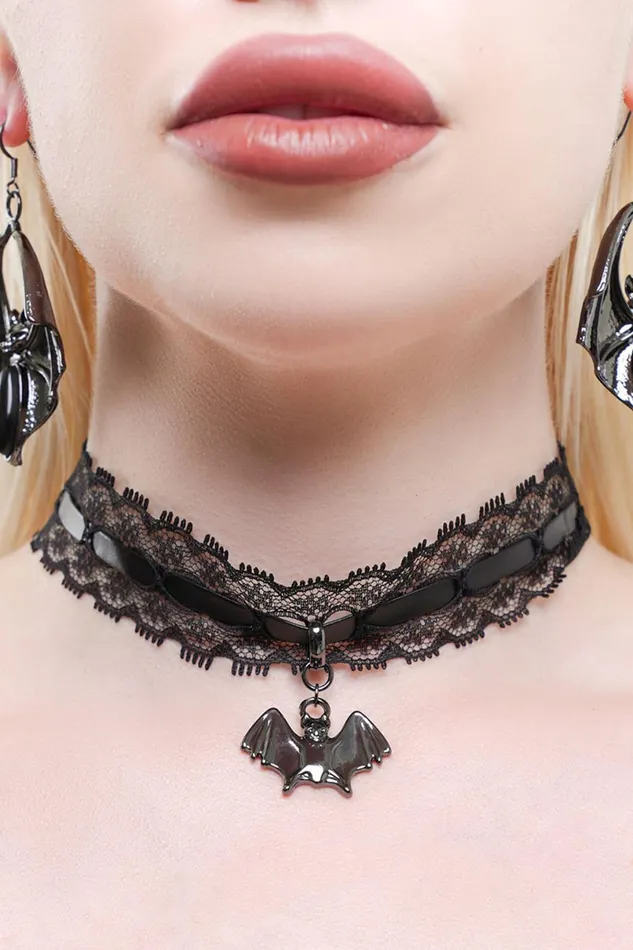 Killstar Chokers Women Mourning Maiden Choker