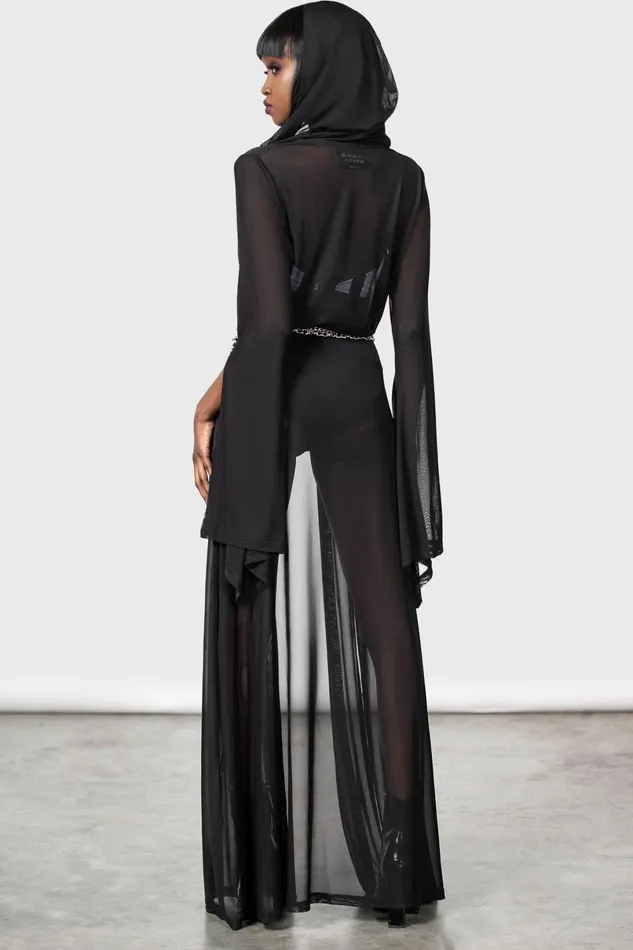 Killstar Cloaks Women Mabel039s Mayhem Mesh Cover Up