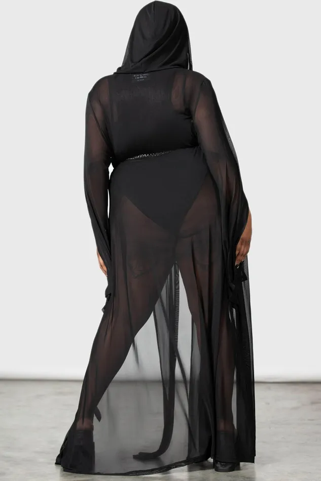 Killstar Cloaks Women Mabel039s Mayhem Mesh Cover Up