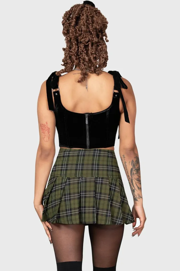 Killstar Corsets Women Toxic Flora Corset Top
