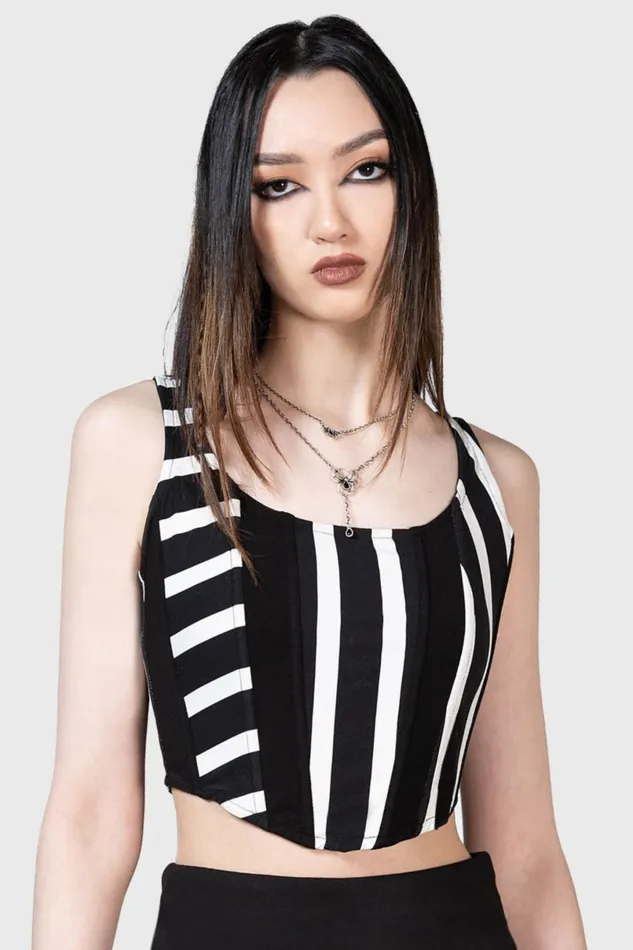 Killstar Corsets Women Zoyas Terror Corset Top