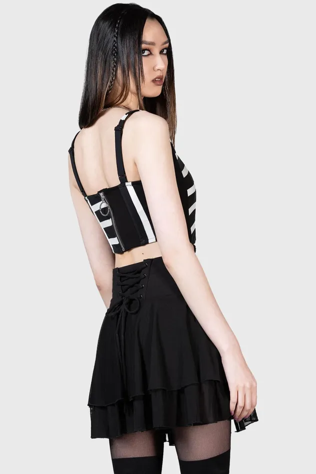 Killstar Corsets Women Zoyas Terror Corset Top