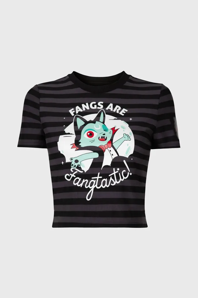 Killstar Crop Women Fangtasy Crop Top