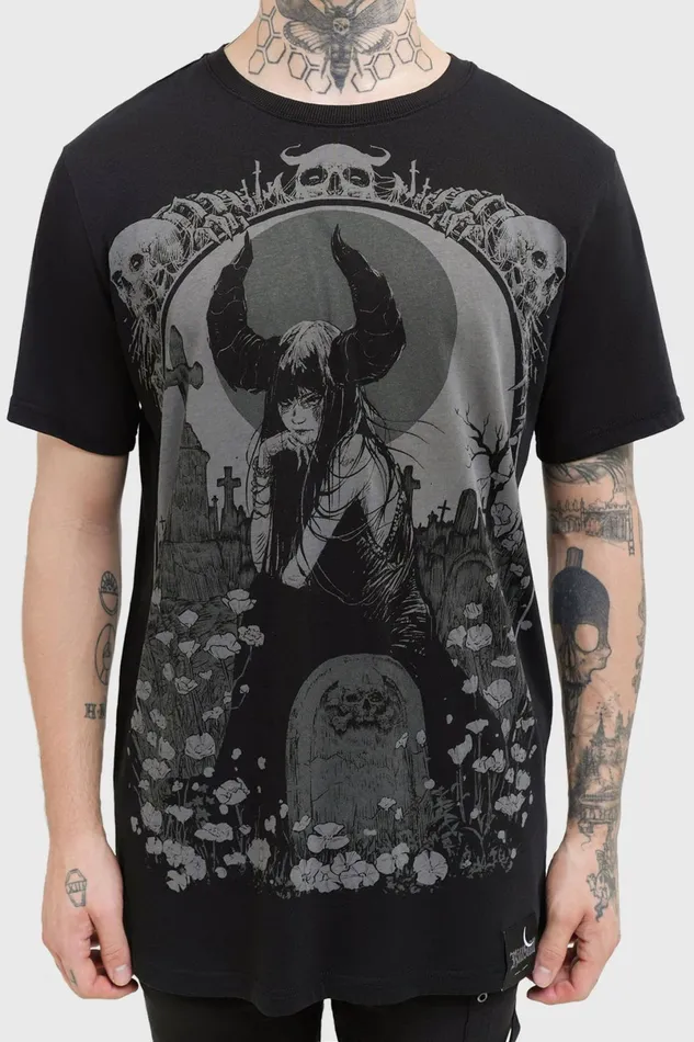 Killstar Graphic Tops Men Hactor TShirt