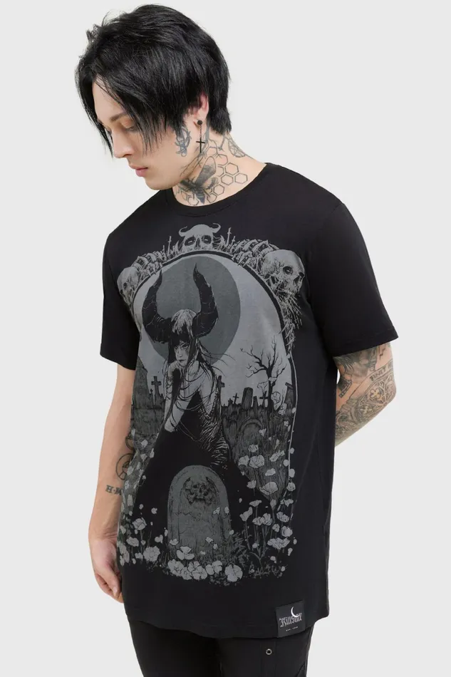 Killstar Graphic Tops Men Hactor TShirt
