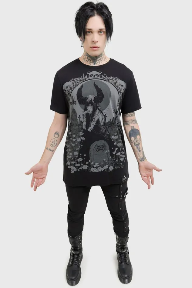 Killstar Graphic Tops Men Hactor TShirt