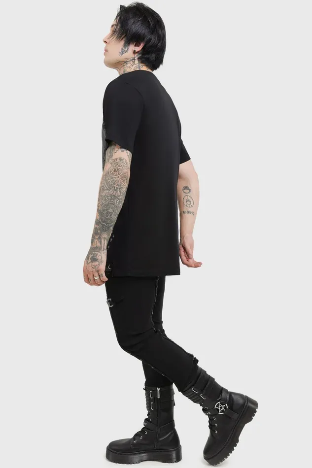 Killstar Graphic Tops Men Hactor TShirt